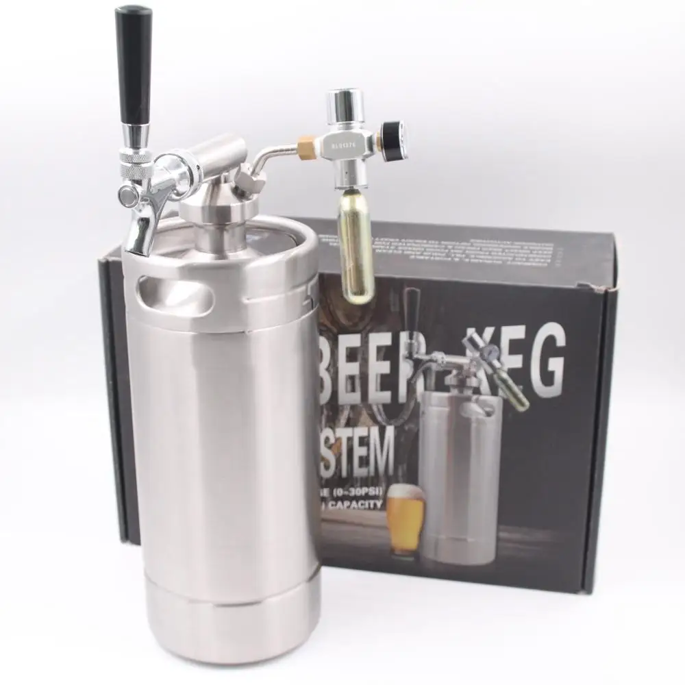 Wine Draft Beer - Tragbarer Mini-Draft-Bierfass mit Wasserhahnspender